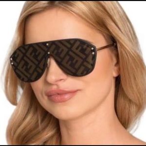 Fendi fabulous shield sunglasses